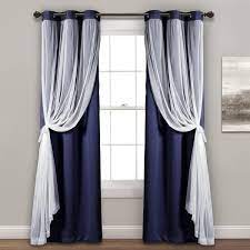 Overstock Com Online Shopping Bedding Furniture Electronics Jewelry Clothing More Blue Curtains Living Room Curtains Lush Decor