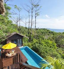 What A View Surrounded By The Lush Green Forest And With View Over The Andaman Sea Lies This Pool Villa Suite Of The Zea Hotels Bungalows Malediven