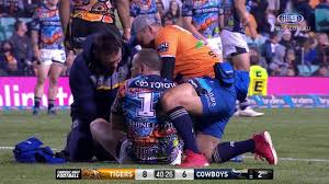 The tigers are strong favourites to heap yet more misery on the cowboys who are yet to pick up any points in their 4 games. Nrl Highlights Wests Tigers V North Queensland Cowboys Round 10 Youtube