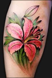 Aquarelles Tatouages Idees De Lys Stargazer Lily Tattoo Lily Flower Tattoos Lily Tattoo Design