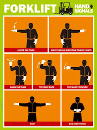 Get unlimited access to this and over 100,000 super resources Forklift Hand Signals Safety Poster Shop
