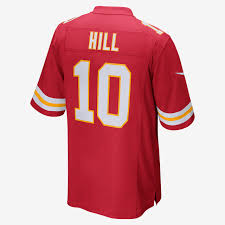 Four chiefs make pro football focus' top 50 player rankings. Nfl Kansas City Chiefs Tyreek Hill Men S Game Football Jersey Nike Com
