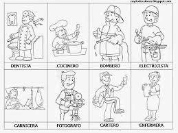 Maestra De Primaria Dibujos De Oficios Para Colorear Profesiones Oficios Y Profesiones Oficios Y Profeciones Profesiones Para Ninos