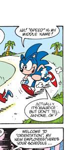 Middle Name Revealed Sonic Maurice The Hedgehog Little Nightmares Sonic Comic Sonic And Friends