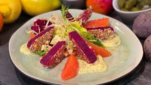 Maybe you would like to learn more about one of these? Wir In Bayern Rezept Rote Bete Krusteln Mit Blutorangensalat Br De In 2021 Rezepte Rote Bete Lebensmittel Essen