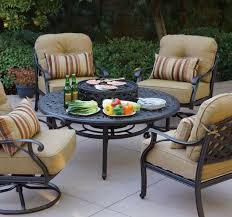 Rethink the everyday fire pit. Make Your Backyard Amazing By Adding A Patio Sets With Fire Pits