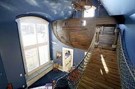 If We Had A Boy I Could See Marshall Making Me Do This To The Livingroom Pirate Ship Bedroom Pirate Bedroom Awesome Bedrooms