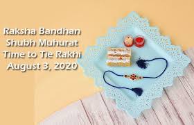 This year, rakha bandhan falls on august 22 and the 'shubh muhurat' or the best time to tie the rakhi thread on your sibling is between 1:42pm to 4:18pm. Raksha Bandhan Shubh Muhurat Time To Tie Rakhi August 22 2021