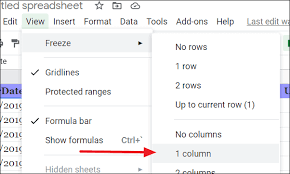 On your computer, open a spreadsheet in google sheets. How To Freeze A Column And Row In Google Sheets All Things How