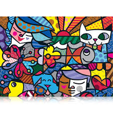 Calcule o valor do frete e prazo de entrega para a sua região. Quebra Cabeca Romero Brito Britto S Garden 5000 Pecas Grow E Bom Vale A Pena