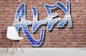 Check spelling or type a new query. Custom Name Graffiti Wallpaper Mural Hovia Ca
