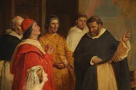 Painter, sculptor, architect, musician, mathematician, engineer, inventor, anatomist, geologist, cartographer, botanist, and writer. Ludovico Il Moro Visits Leonardo Da Vinci Painting The Cenacolo Cornienti Cherubino 1816 1860