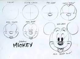 رسم ميكي ماوس mickey mouse drawings easy disney drawings mouse drawing