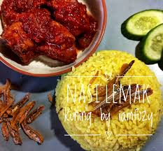 Che nom olah sedikit sahaja mengikut kesesuaian dan. Resepi Nasi Lemak Kuning Ala Utara Sedap Dan Mudah