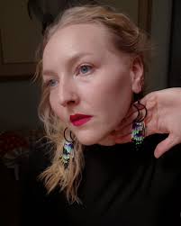 showcasing mom's handmade items