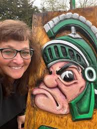 Finishing a totem pole painting project after 10 hours