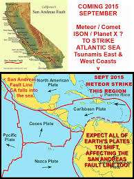 Coming 2015 September Meteor With Fallout Following End Times News San Andreas Fault Strong Faith