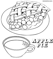 See the category to find more printable coloring sheets. Apple Pie Coloring Pages Coloring Home