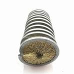 Cylindrical Brass Spiral Wound Coil Brush - Coil Brush ...