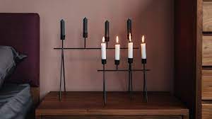 Came quickly and ideal for what i wanted, not so good for thin candles as the point is quite thick and will break the candle (one way to get round this is to heat the spike up first so. Black Candle Holders Homewares Natural Bed Company