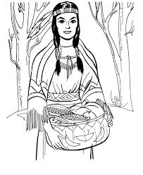 Sacagawea coloring page from native americans category. Adult Coloring Pages Colorsuki Com