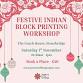 Festive Indian Block Printing Workshop event image