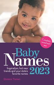 Baby Names 2023 book by Eleanor Turner