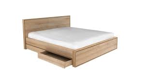 oak nordic ii beds with drawers solid oak beds bed frames bedroom bed met lades meubel ideeen kleine kleedkamers