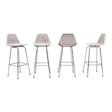 If you are shopping for wicker bar stools, it can be difficult to find all of the best options in one place. Set Of 4 Wicker Bar Stools In The Style Of Charlotte Perriand For Sale At 1stdibs
