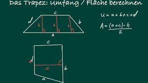 45 min , flächen, flächenberechnung, flächeninhalt, flächeninhalt des trapez, problemlösen, trapez lehrprobe herleitung des flächeninhaltes eines trapezes durch das zerlegen. Das Trapez Umfang Und Flache Berechnen Youtube