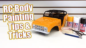Simple Rc Body Painting Tips Tricks How To Spray Paint The Pro Line Ford Bronco Rc Driver