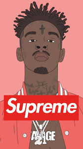 21 Savage Savage Wallpapers Supreme Wallpaper Savage