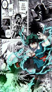 Deku Manga Panel Wallpaper Anime Wallpaper Iphone Anime Wallpaper Phone Manga Covers