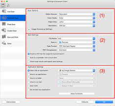 It will be decompressed and the setup screen will be displayed. Canon Pixma Manuals E410 Series Settings Document Scan Dialog