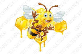 Bumblebee cartoon honey bee honey bee drawing black and. Cartoon Bee Character With Honeycomb Cartoon Bee Cute Cartoon Characters Cartoon