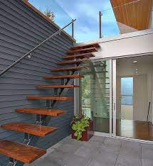 Suspended Style 32 Floating Staircase Ideas For The Contemporary Home Exterior Stairs Staircase Outdoor Outdoor Stairs