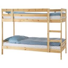 Mydal Bunk Bed Frame Pine Twin Ikea Ikea Bed Ikea Bunk Bed Bunk Beds
