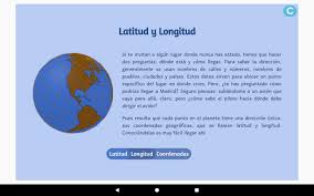 El sistema de coordenadas que componen la latitud y longitud. Latitud Y Longitud 5 Primaria For Android Apk Download