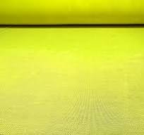 Power mesh net stretch spandex fabric, per metre - plain - fluorescent  yellow