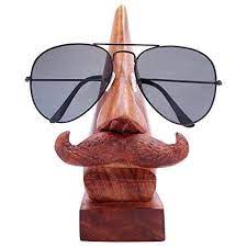 Top 10 Wooden Glasses Holder With Moustache Of 2020 No Place Called Home Wooden Glasses Holder Wooden Glasses Eyeglass Holder Stand
