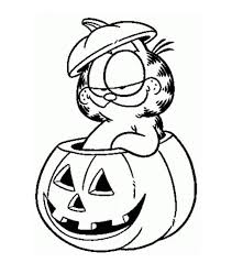 Includes images of baby animals, flowers, rain showers, and more. Disney Halloween Garfield Coloring Page Free Printable Coloring Pages For Kids