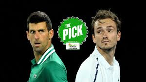 Novak djokovic routs daniil medvedev to claim his ninth australian open title. The Pick Novak Djokovic Vs Daniil Medvedev Australian Open Final
