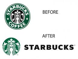 Starbucks Logo Comparison Cool Logo Rebranding Logo How To Make Logo