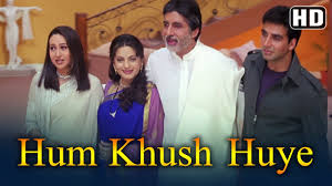 Hum Khush Huye Hd Ek Rishtaa The Bond Of Love Song Amitabh Bachchan Akshay Kumar Juhi Chawla Youtube