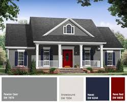 Transform your exterior with 2 cans of reserving the darkest hue of the palette for a small recessed accent area limits the exposure to the sun's damaging rays. Home Exterior Paint Color Schemes 1000 Ideas About Exterior Paint Colors On Pinterest Exteri House Paint Exterior Traditional House Plans Exterior House Colors