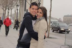 Born 12 july 1991), commonly known as james rodríguez or james, is a colombian professional footballer who plays as an attacking midfielder or winger for premier league club everton and the colombia national team. James Rodriguez Wife Daniela Ospina Photos Pictures Footballwood Com