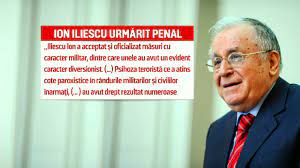 Deținătorul își rezervă toate drepturile asupra articolelor publicate pe acest domeniu de internet, cu. Dosarul RevoluÈiei Ion Iliescu Este Oficial UrmÄrit Penal Pentru InfracÅ£iuni Contra UmanitÄÅ£ii Stirileprotv Ro