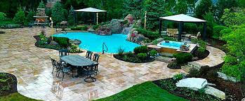 Quality pools and spas, landscaping and design is your leading company for custom swimming pools, landscape design, fencing, hardscape and pavers in myrtle beach. Chicago Custom Pools Waterfalls By Black Creek Canyon