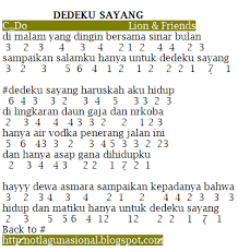Not Angka Pianika Lagu terbaru | Facebook