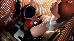Violet Parr X Helen Parr - The Fitting Room - The Incredibles - SFM Compile
